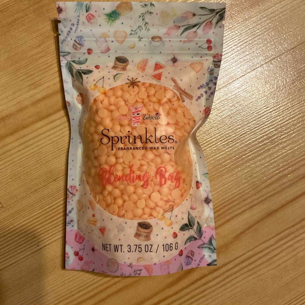 Pink zebra sprinkles